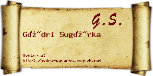 Gödri Sugárka névjegykártya